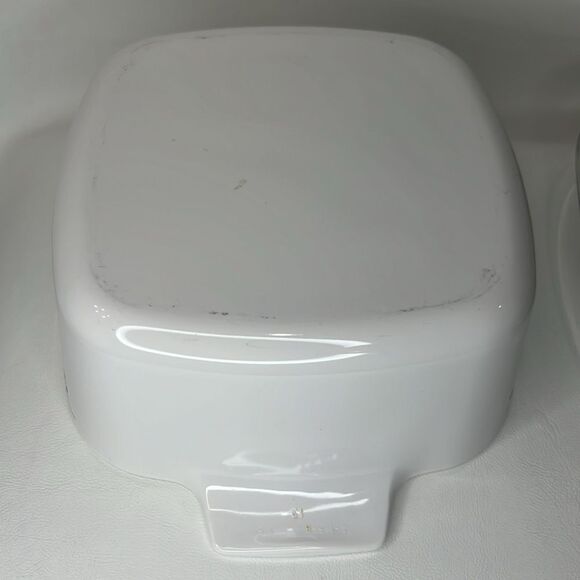 Corning Ware Blue Provincial 1.5 L Casserole Dish Square 7 In Tally 3 In Wide - Picture 6 of 10